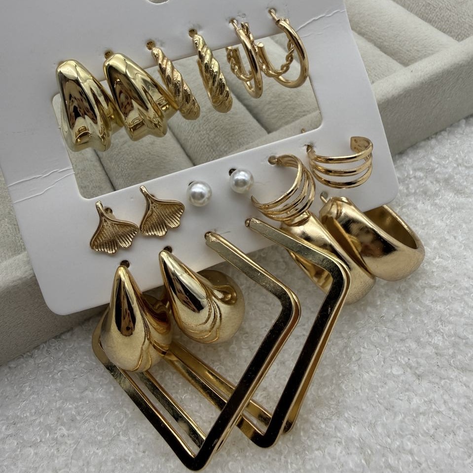 گوشواره پکی ۹ جفت کد ۲۰۶