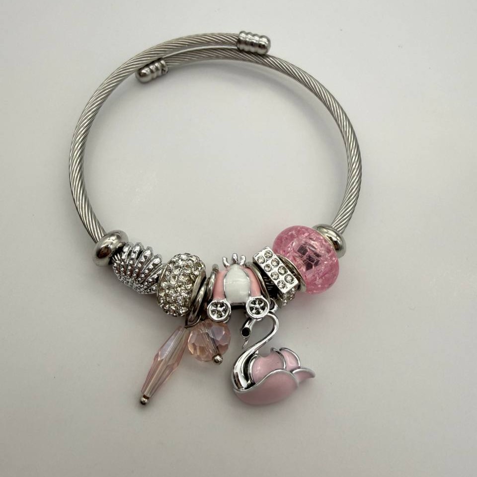 دستبند پاندورا مدل قو