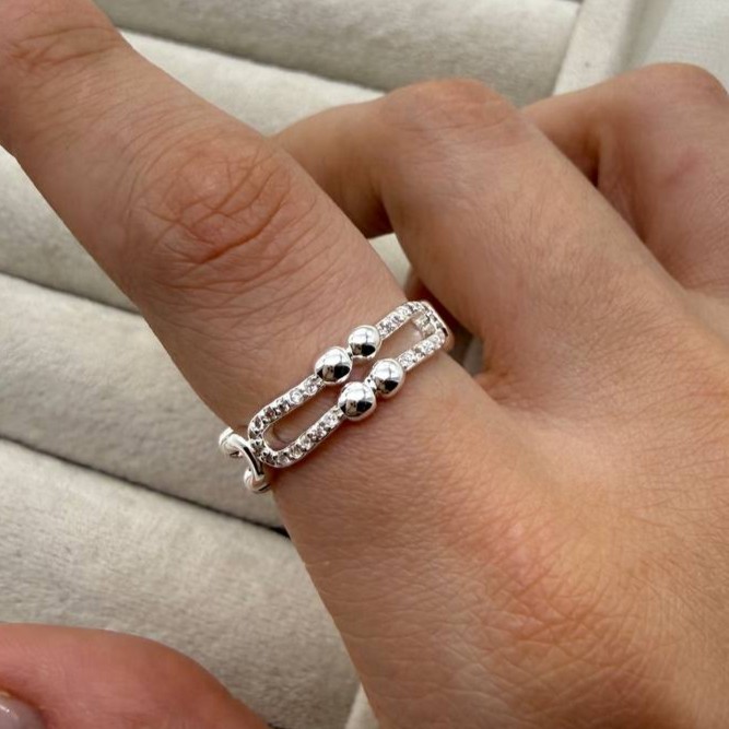 انگشتر طرح تیفانی 