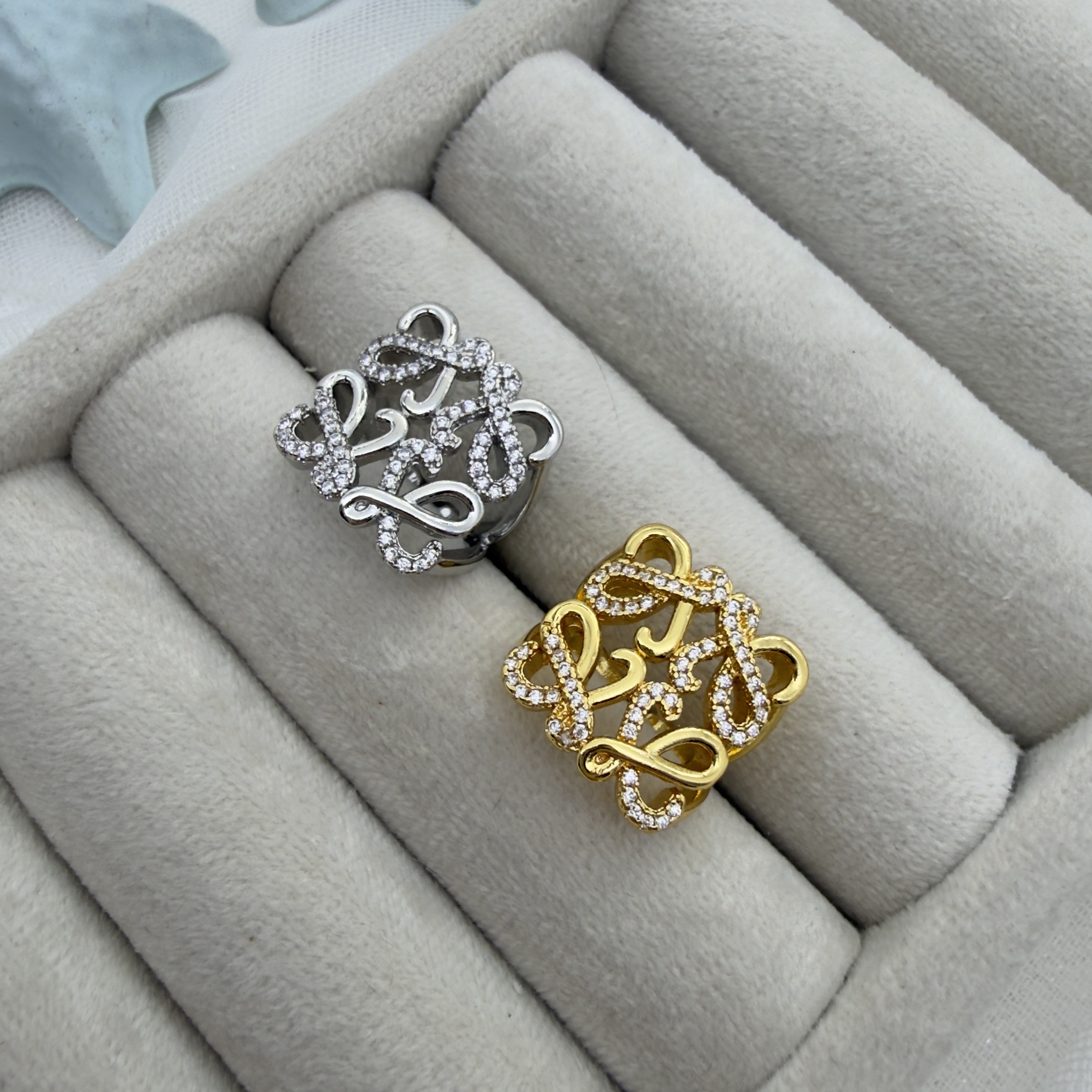 انگشتر لووه نگیندار